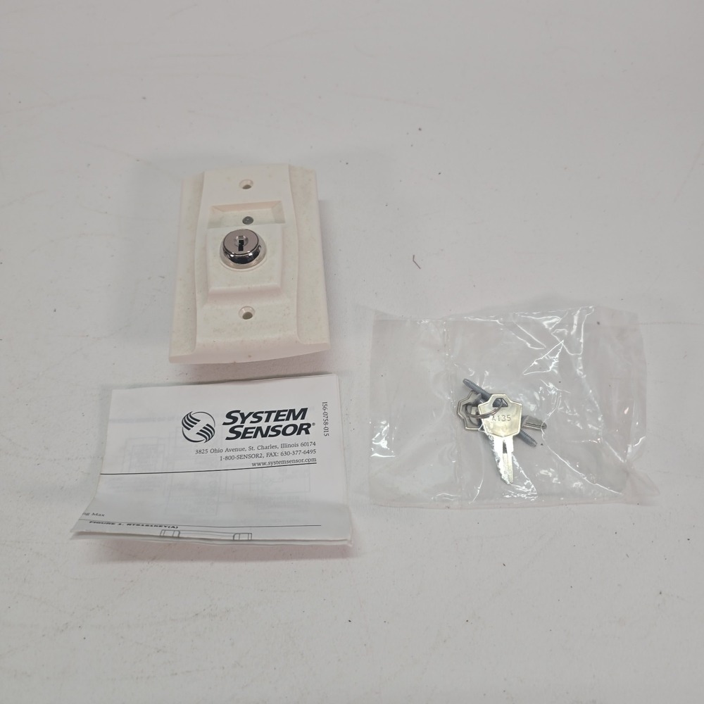 System Sensor RTS151KEY Key Switch Remote Test Station
